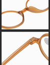 Fashion Reading Glasses Clear Lens Vintage Round Eyewear Hyperopia Presbyopia Reading Eyeglasses +1.0 +1.5 +2.0 +2.5