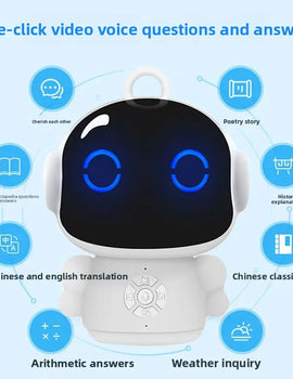Smart Robot Early Education Toys for  WiFi Voice Dialogue AI Networked Educational Learning Machine Student Gifts
