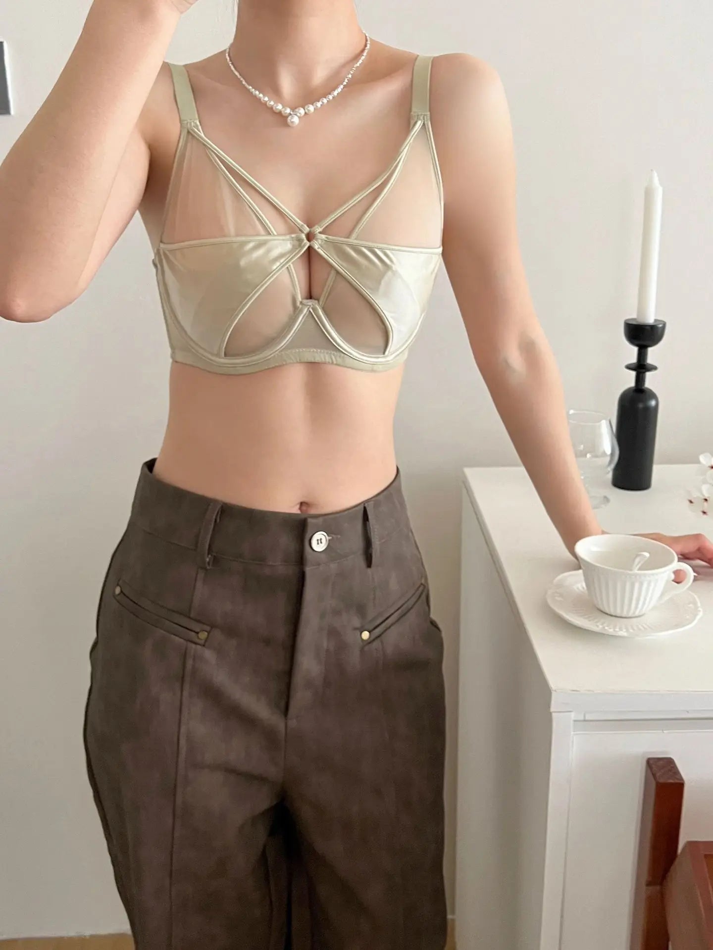 Womens Unlined Underwire Push Up Bra