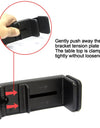 Airplane Phone Holder Stand Cell Mobile Portable Travel Mount Desk Flight Foldable Rotatable Selfie Holding Train Seat Support