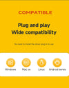 KODAK HDDs 2TB 5Gbps Portable Hard Drive 1TB USB3.0 SSD 2.5inch High Speed HDD for PS5 PS4 Laptop Desktop