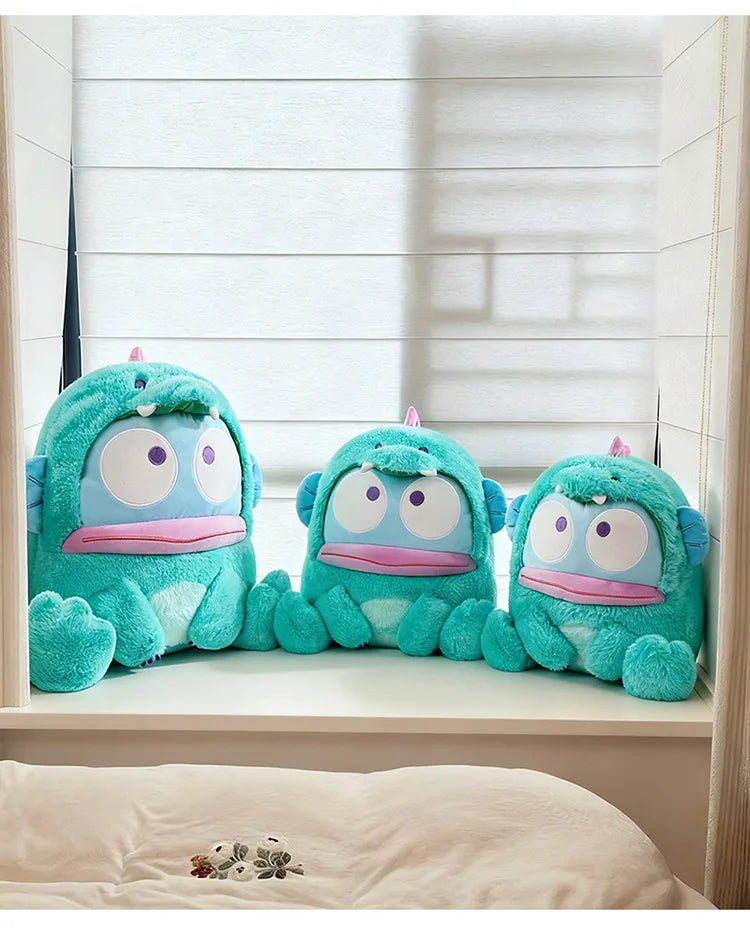 Cute Blue Character Plush Stuffed Doll Toy