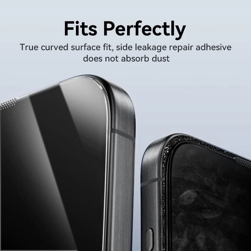 3/2/1PCS HD Glass for iPhone 16 15 14 13 12 Pro Max Screen Protector HD Tempered Glass Quick Install Glass for iPhone