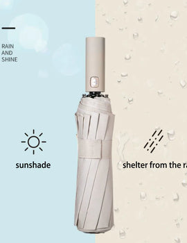 Reinforced 24-Bone Umbrella, Men's Business Strong And Durable Wind-resistant Umbrella, Anti-UV Sunscreen Umbrella Women's Sunny