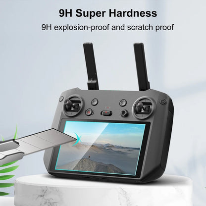 For DJI RC Pro Remote Control Screen Tempered Glass Film (Transparent)