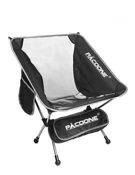 Outdoor Folding Moon Chair Ultralight Camping Portable Picnic Seat Leisure Travel BBQ Beach Fishing Chair