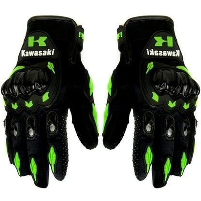 3-color Gloves KAWASAKI NINJA Motorcycle Glove Cycling Racing Gloves