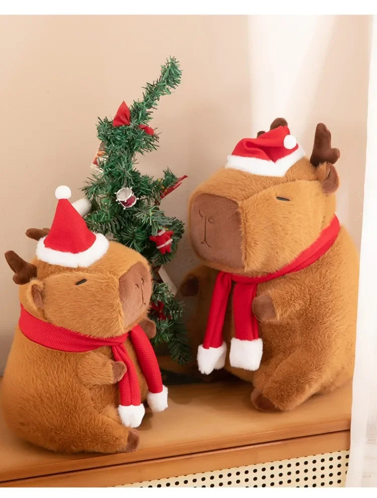 New 50cm Kawaii Capybara Plush Toy Capybara Stuffed Doll Christmas Gift Kids Birthday Xmas Present Cuddly Pillow Factory