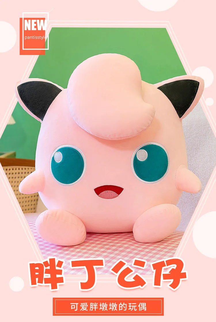 Pink Jigglypuff Plush Stuffed Animal Soft Pillow