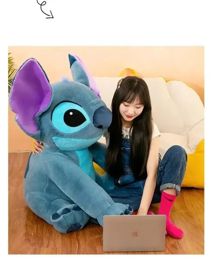 Plush Stuffed Doll 30cm-80cm Giant Size Cartoon Animal Couple Sleeping Pillow Soft Material Toy for Gift