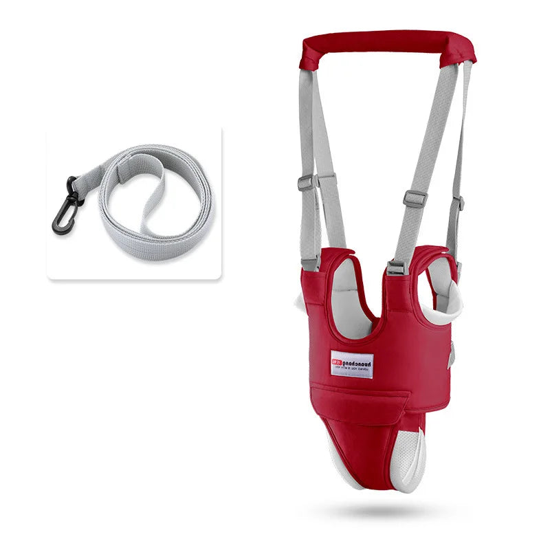 Learning Walking Belt  Walker  Rope Boy Girl Seat Walk Anti-fall Belt  Dual-use  Traction Rope Artifact
