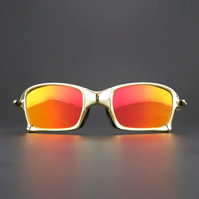Polarized Metal Cycling Sunglasses UV400 Sports Eyewear