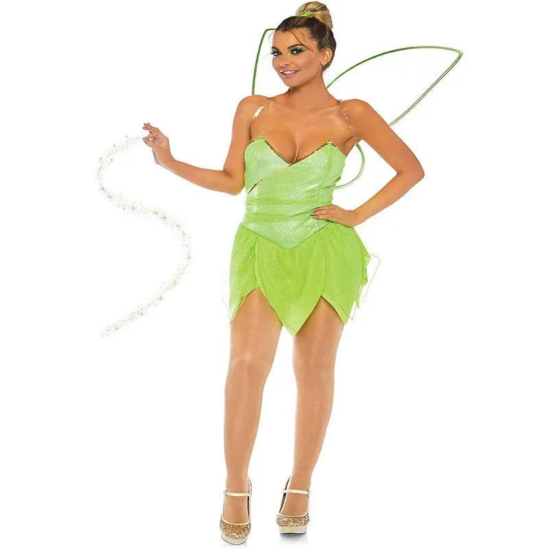 Costume Cos Dress Role Play Dress Up Cos Suit Female Cute Naughty Fairy Naughty Wings  Festival Party Rave Outfits Costume