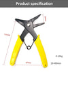 Circlip Pliers 2 in 1 Internal and External Dual Purpose Pliers External Spring Pliers Large Retaining Ring Removal Tool 1pcs
