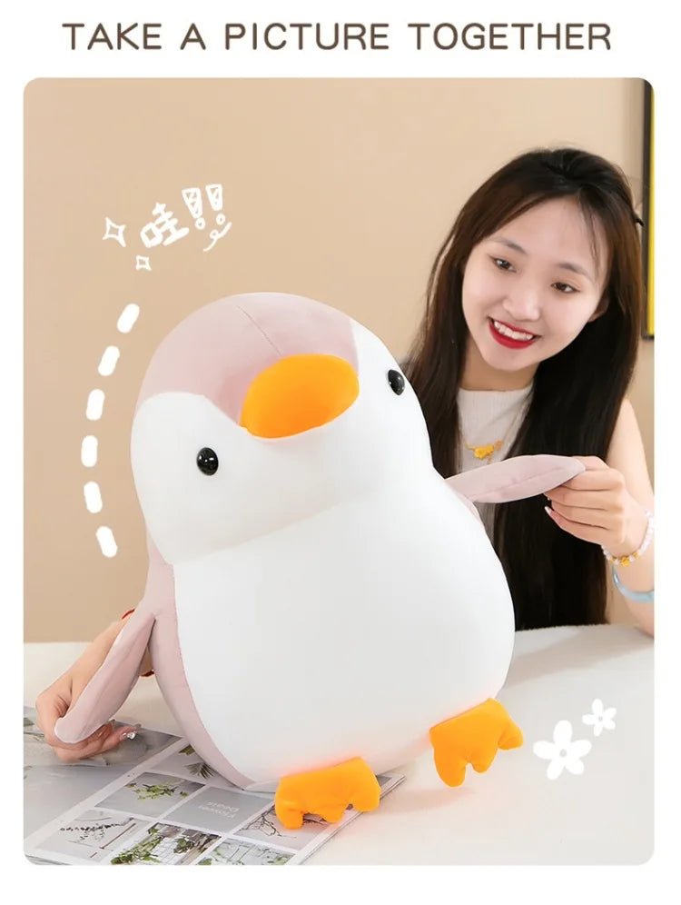Kawaii Plush Penguin Stuffed Doll Cute Toy for Kids Girls Birthday Xmas Gift Soft Sleep Companion Cuddly Animal Plushie
