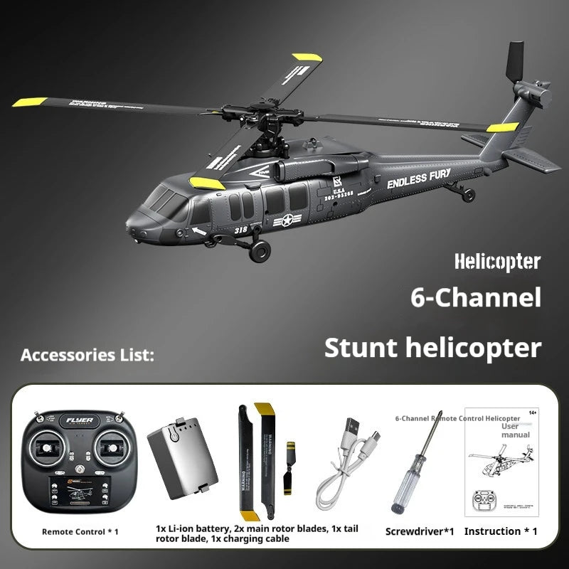 Remote Control Military Helicopter With Optical Flow Positioning