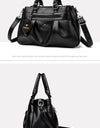 Crossbody Bag Soft Leather Handbag Shoulder Bag Luxury Large Capacity Casual Tote