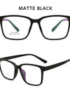 Ultralight 9g Flexible TR90 Optical Prescription Eyeglasses Frames For Men and Women Blue Light Blocking Reading
