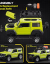 CCA 1:32 Suzuki Jimny Assembly Edition Alloy Diecast Model Assemble Car Toy Ornaments Decorative Trendy Ornament