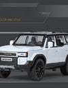 1/32 PRADO Land Cruiser Alloy Car Model Diecast Metal Off-road Vehicle Car Model Simulation Sound and Light Toy Gift