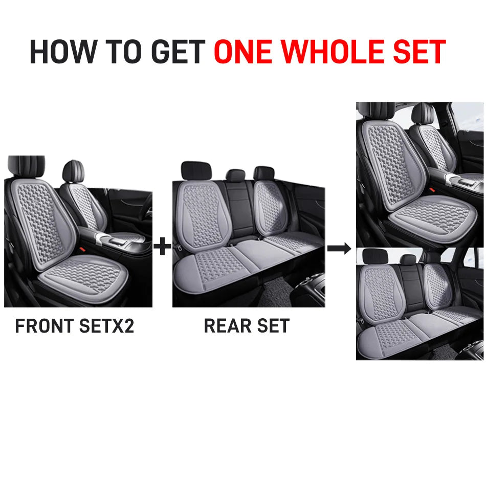 3D Breathable Car Seat Cover Universal Soft Sweatproof Seat Protector