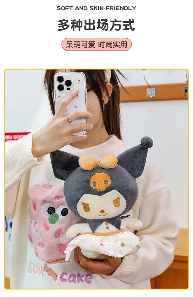 Cute Character Plush Stuffed Doll Cushion Toy