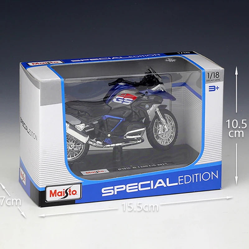 1 18 Scale BMW R1200GS 2017 Diecast Motorcycle Model