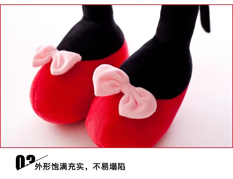 Disney 35/50cm Mickey Mouse Plush Toys Kawaii Anime Mickey Minnie Stuffed Plushies Models Decoration Doll for  Birthday Gift