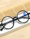 Fashion Reading Glasses Clear Lens Vintage Round Eyewear Hyperopia Presbyopia Reading Eyeglasses +1.0 +1.5 +2.0 +2.5