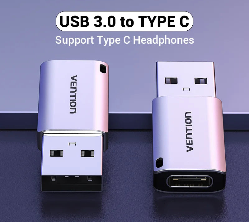 USB C Adapter USB 3.0 2.0 Male to Type C Female Converter cable for Laptop Samsung S20 Xiaomi 10 Earphone USB Adapter