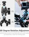 for GoPro 11 10 9 8 Motorcycle Accessories Holder Handlebar Mirror Mount Bike Bracket for DJI OSMO insta360 Action Camera