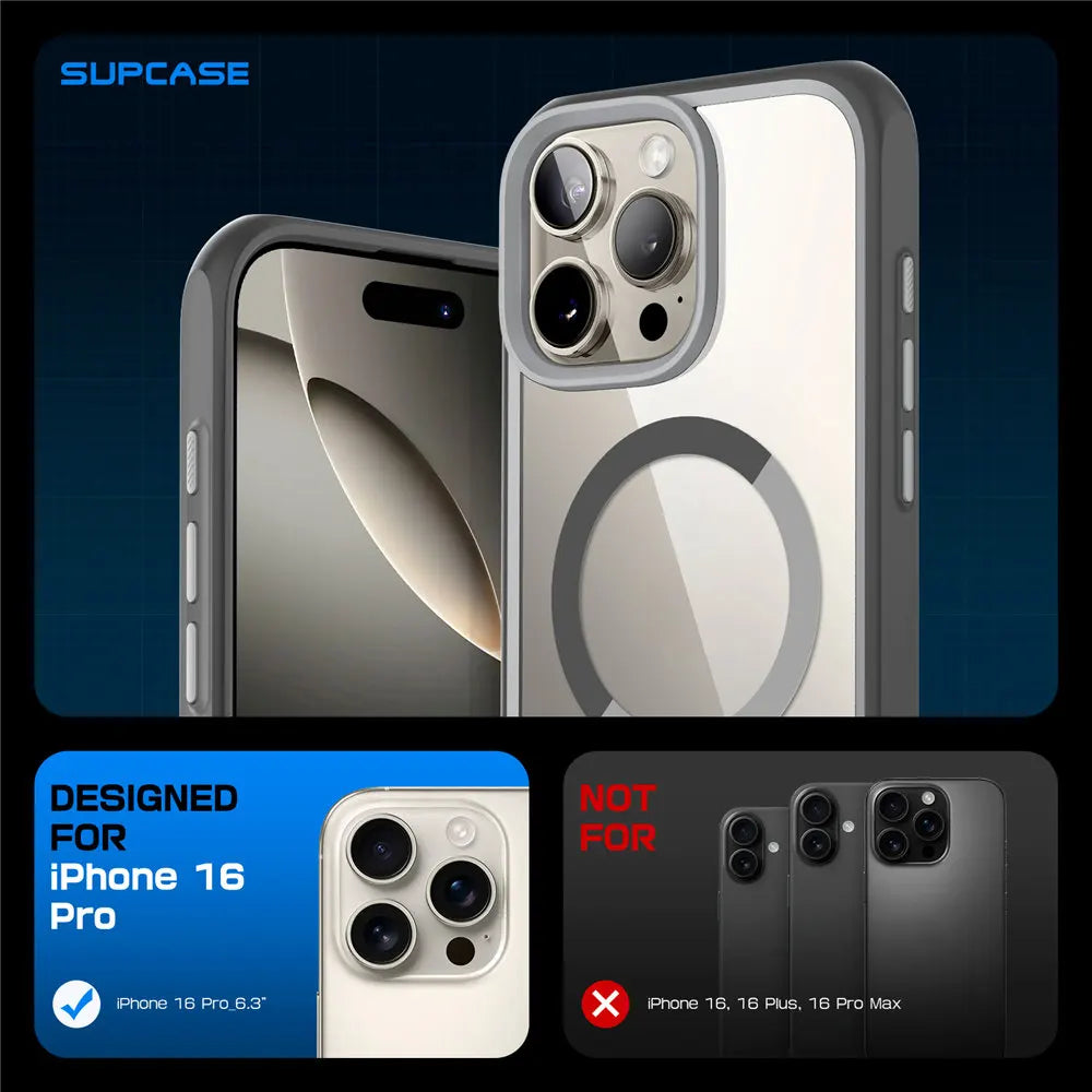 For iPhone 16 Pro Case with Camera Control Capture Button UB Mag Series Slim Protective  MagSafe Phone Case