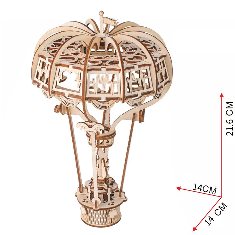 3D Wooden Puzzle Toys for  Adults Teens Animal Assembly Kit Decoration Animal Puzzle Games Home Office Creative Ornament