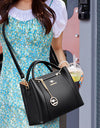 3 Layers Quality Leather Luxury Handbags Bags Designer Crossbody Bags for Women Large Capacity Tote Bag