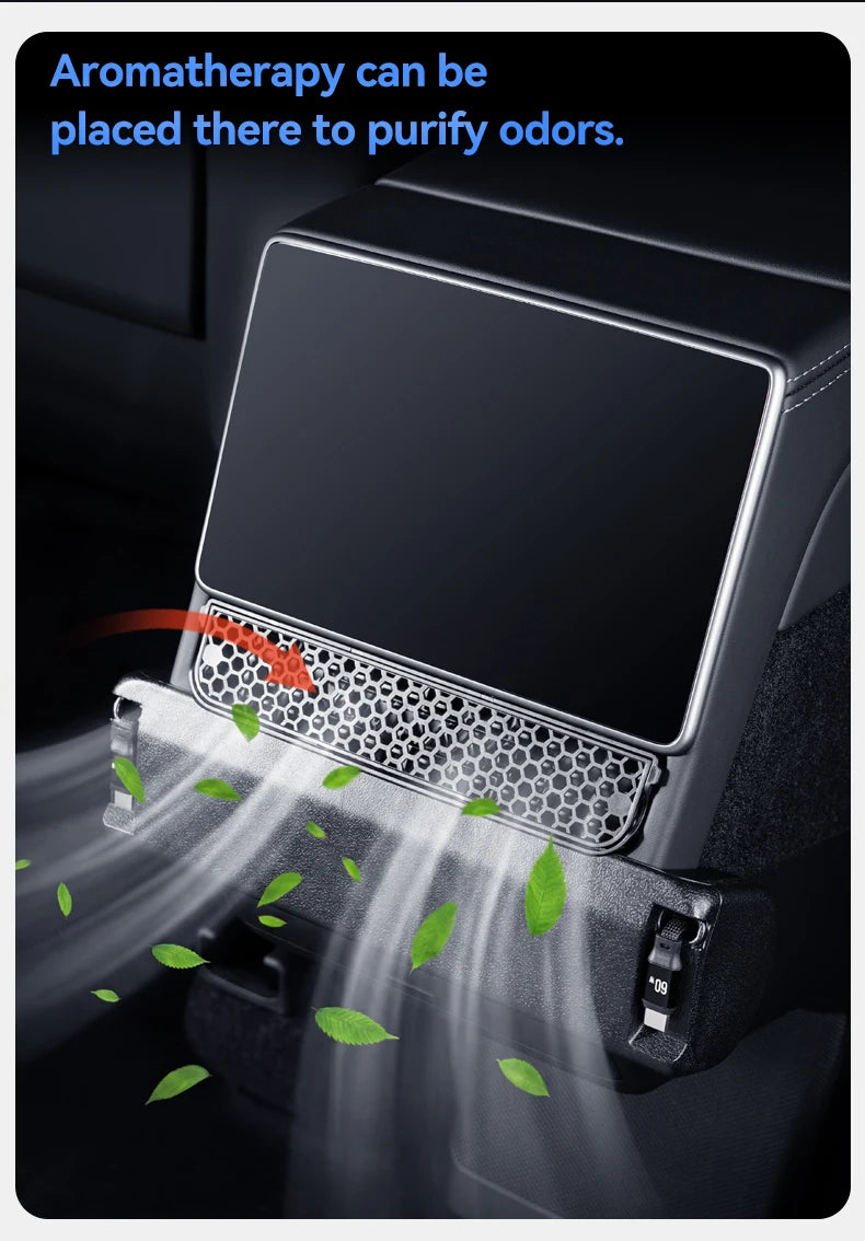 3 in 1 Rear Air Vent Docking Station with 120W Fast Charging for Tesla Model YL 2026