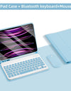 For iPad Keyboard Case For iPad 2024 iPad Air 11-in 13-in M2 Pro 11-in 13-in M4 Pro 11 12.9 10.2 9/8/7th 10.5 9.7 Air 3 2 Case