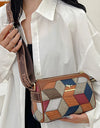 Splicing Shoulder Bag Soft Leather Female Wallet Crossbody Bag Messenger Bags Luxury Designer