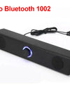 PC Soundbar Wired and Wireless Bluetooth Speaker USB Powered Soundbar for TV Pc Laptop Gaming Home Theater Surround Audio System