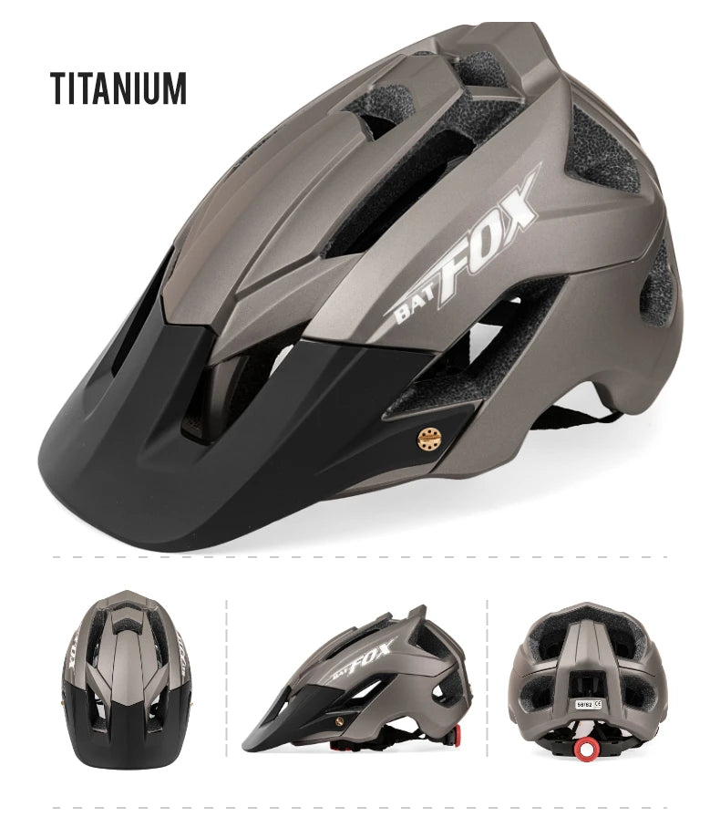 MTB Cycling Helmet With Adjustable Fit And Removable Padding
