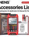 Capacitor Tester Resistance Current Voltage Multimetro 4000 Counts Instruments Meter Multimeters NCV Backlight Tools