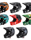 Full Face Mountain Bike Helmet Adult Racing Downhill MTB Helmet for Men/Women Adult Mountain Bike Helmet with Visor Over 31 Vent