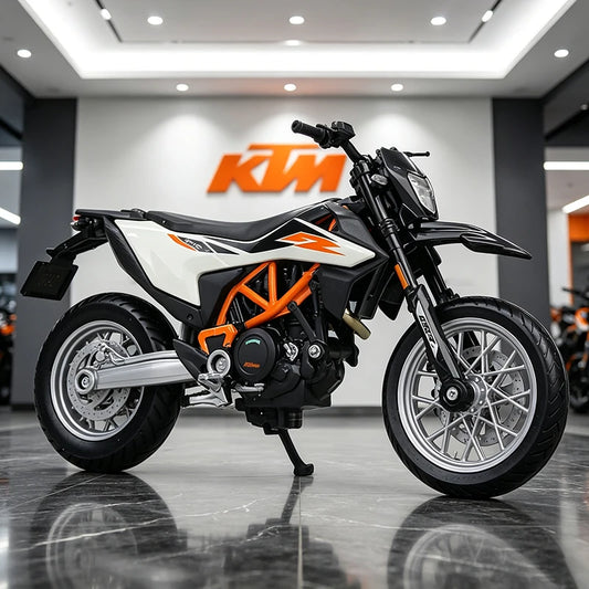 1 18 Scale KTM 690 SMC R Diecast Motorcycle Model