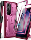 For Samsung Galaxy S23 Ultra Case Full-Body Shockproof Dual Layer Rugged Belt-Clip Case with Front Frame camera Screen Protector