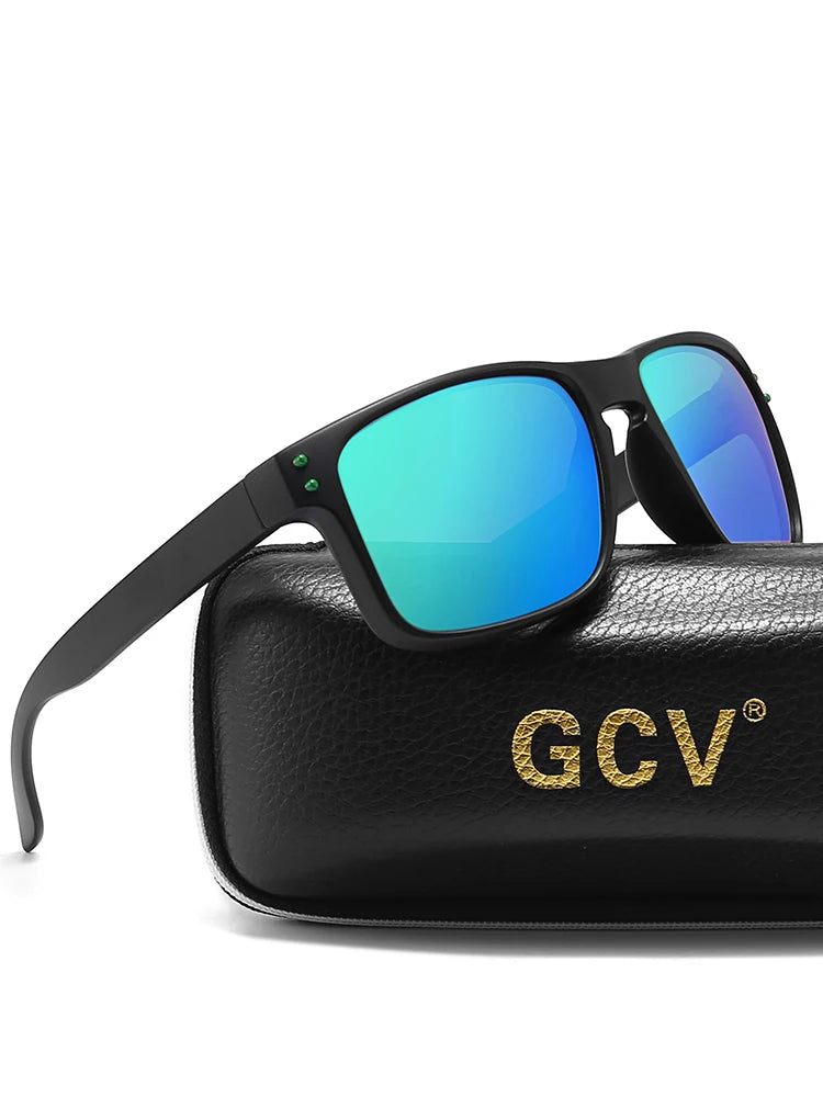 Retro Wrap Photochromic Polarized UV400 Sunglasses for Men Women Casual Fashion Eyewear