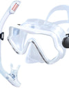 Scuba Diving Mask Snorkel Set For Adults Tempered Glass Professional Panoramic Snorkeling Gear Swimming Training Snorkel Kit