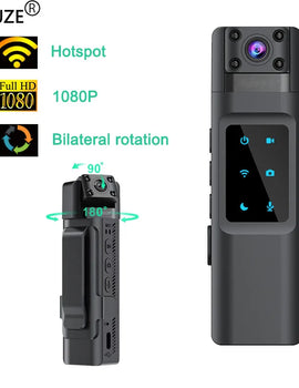 Wifi Hotspot Mini Camera 1080P Portable Digital Video Recorder Body Camera Night Vision DVR Miniature Camcorder