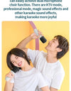 Y1 Wireless Dual Microphones Karaoke Machine KTV DSP System Bluetooth 5.3 PA Speaker HIFI Stereo Surround RGB Colorful LED Light