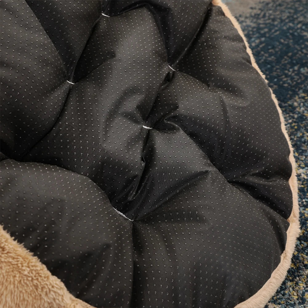 Washable Plush Pet Kennel Bed Sofa for Dogs and Cats