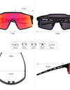 Polarized Cycling Glasses Outdoor Fishing Sunglasses Men MTB Cycling Sunglasses Women Road Bike Glasses UV400 Bicycle Glasses
