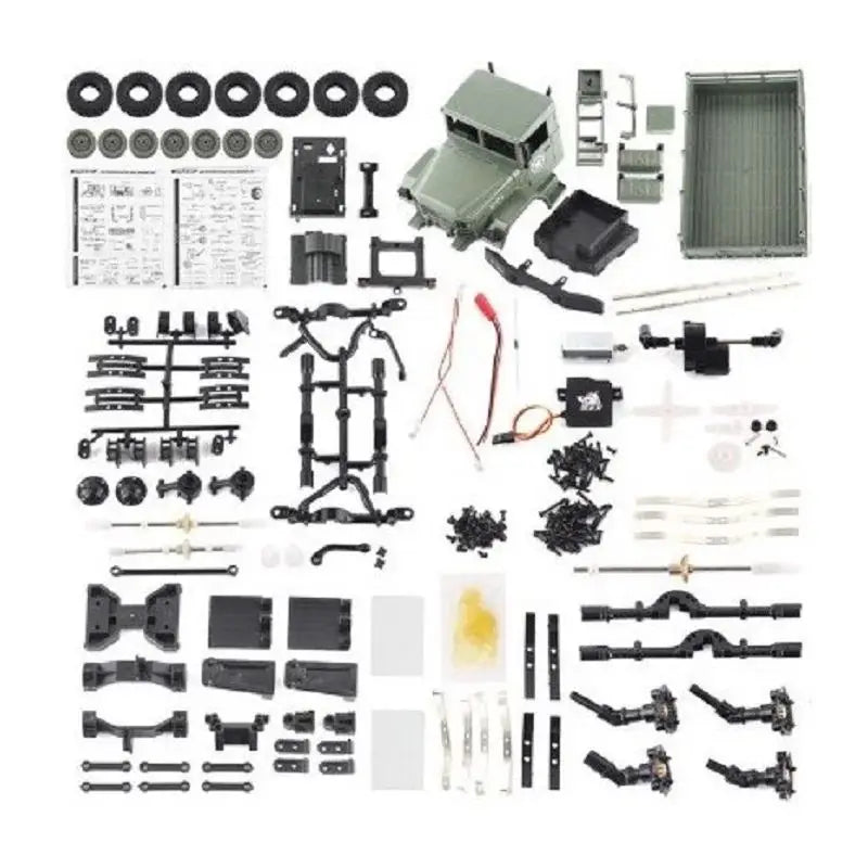 1 to 16 Scale 6WD Remote Control Off Road Military Truck